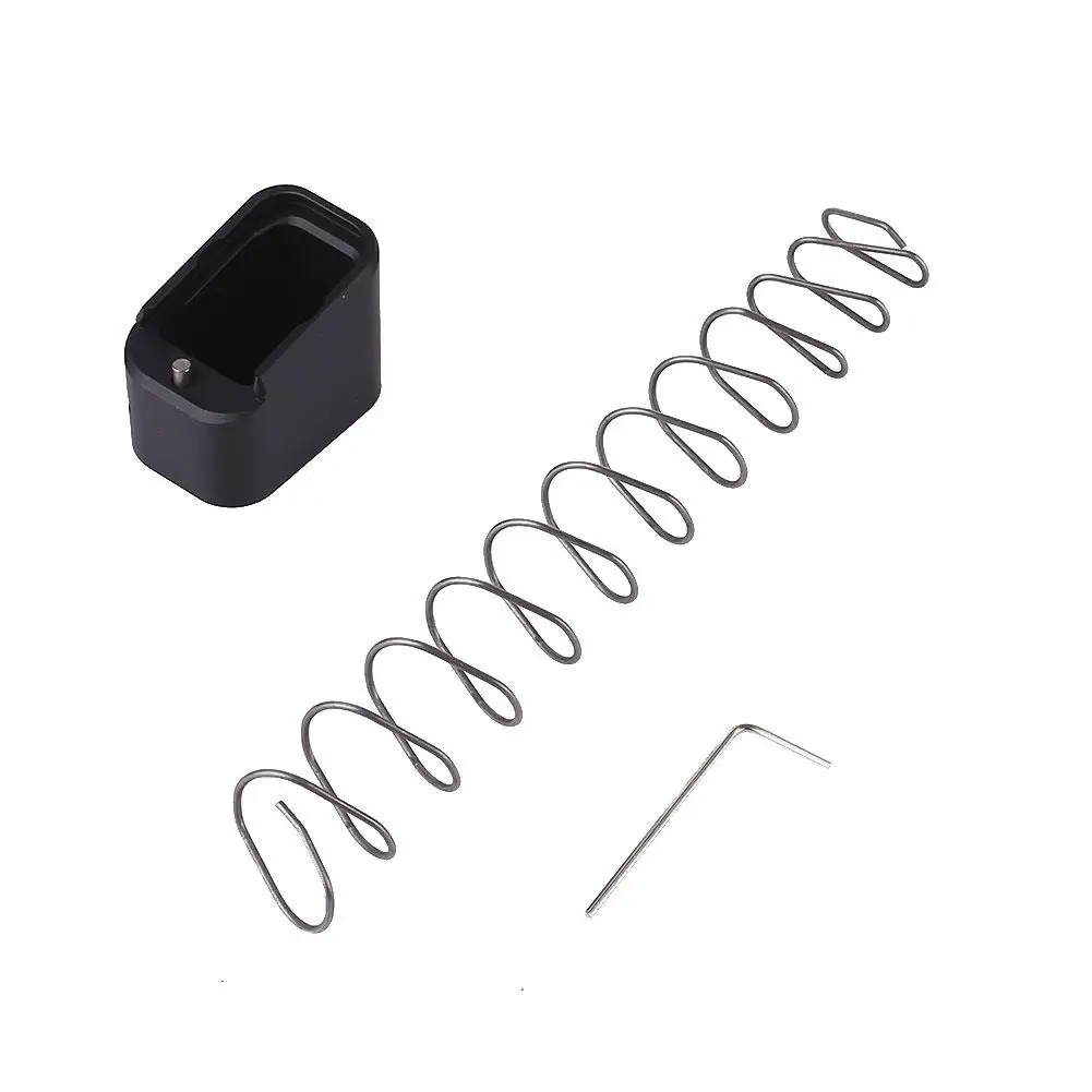 

Tactical Competition Base Pad for Standard Sized Glocks Tactical Aluminum Magazine Extensionbase Pad