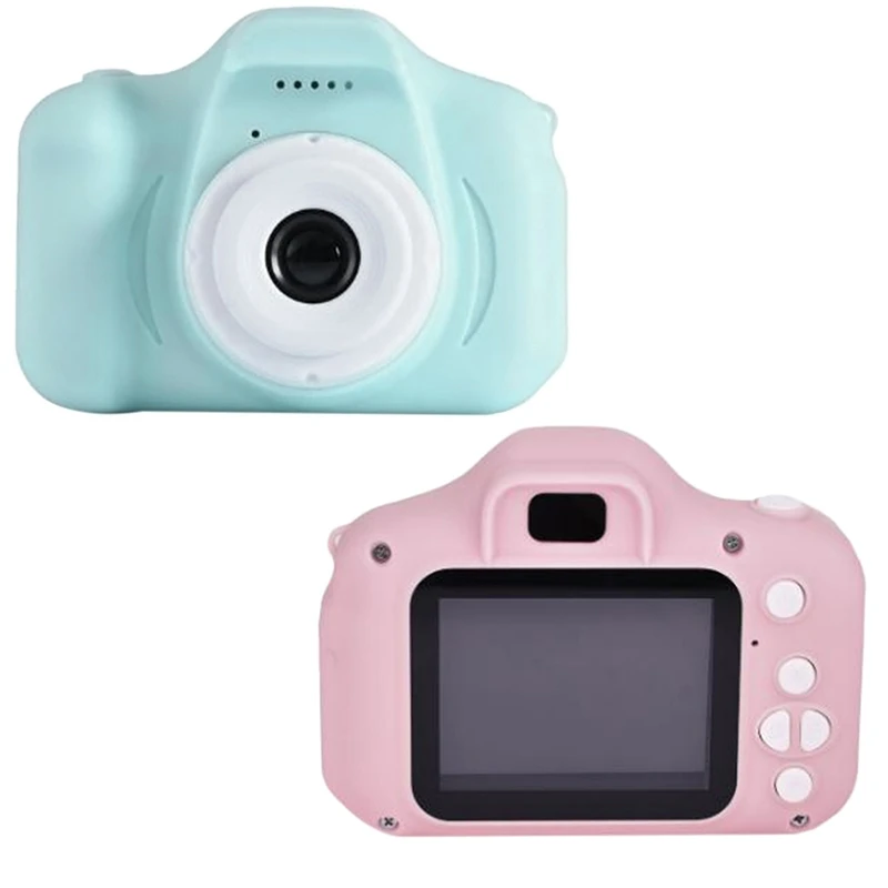 

Toy Children Motion Camera Kids Camera 2 Inch Screen Hd Children Camera Cartoon Digital Mini Video Camcorder,Blue