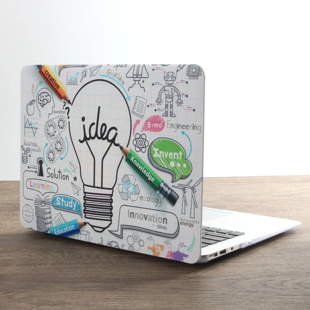 Новый персональный чехол для ноутбука с принтом MacBook Air Pro retina 11 12 13 15 дюймов