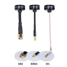 Iflight 5 8 Ghz 2 0 Dbi черный Rhcp Fpv Antena Mmcx/sma/ufl (ipex) разъем для Rc Racing Drone