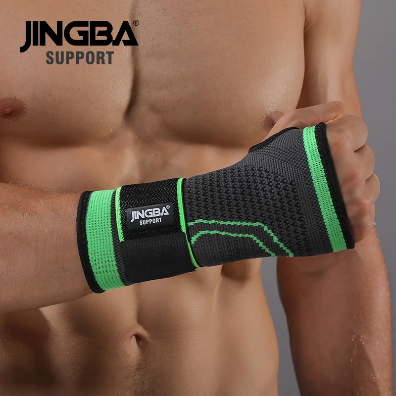 JINGBA поддержка 1 шт. нейлоновая Спортивная Защитная Экипировка для бокса кисть рук