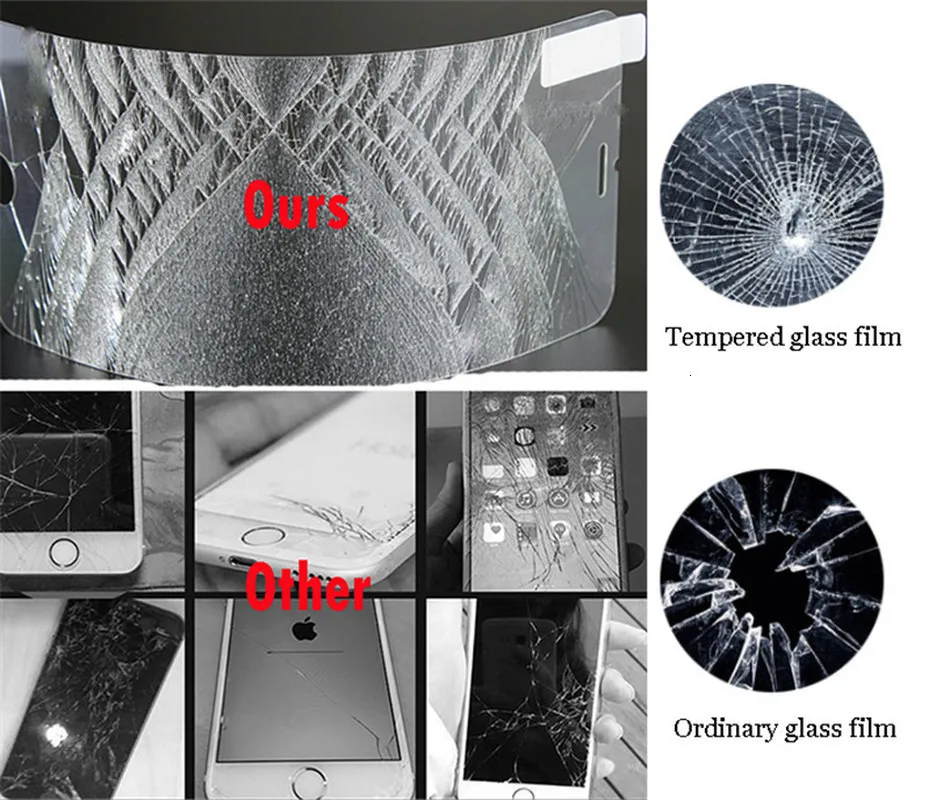 Закаленное Стекло для huawei P9lite P8 P8lite P10lite 2017 Y6 2 компактный Honor 7X 9lite 6A 6X 5C 8 7 Lite с