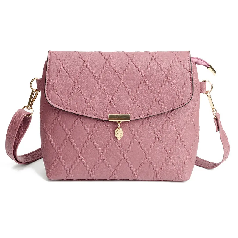 

New Casual Crossbody Bags For Women Fashion Simple Shoulder Bag Ladies Designer Handbags PU Leather Female Messenger Bags