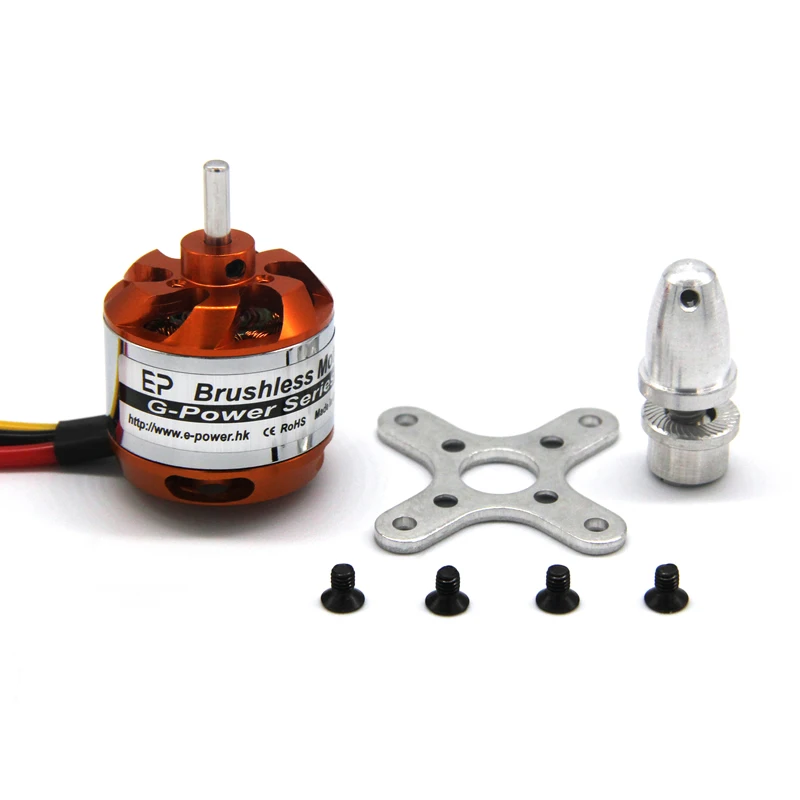 E Power D2826 бесщеточный двигатель 930KV 1000KV 1400KV 2200KV для радиоуправляемого самолета