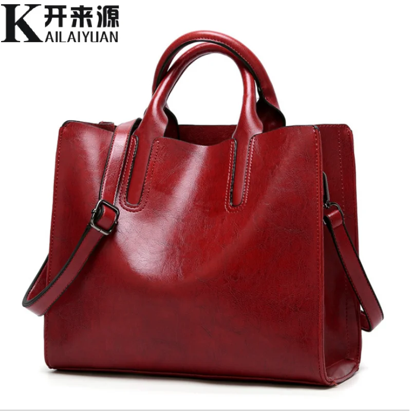 

100% Genuine Leather Women Handbags 2021 New Simple Handbag Trend One Shoulder Messenger Bag Trend Bag