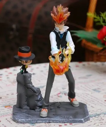 Аниме Katekyo Hitman Reborn Sawada Tsunayoshi &amp коллекционная фигурка 7 дюймов японская
