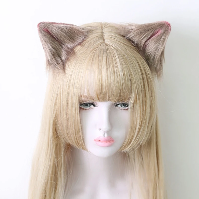 

Fashion Sweet Headbands Cute Plush Lolita Handmade Hairpin Headwear Hair Costume Accessories for Party Daily