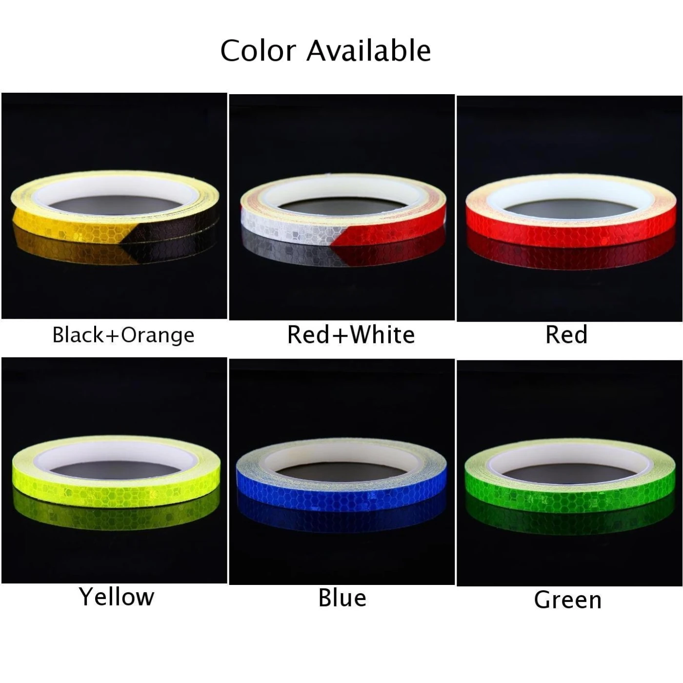 8m New Wheel Strips Bike Car Tape For Decor Sticker Rim Stripe Reflective\t |