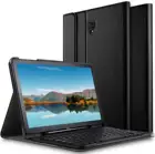 Чехол для планшета с беспроводной клавиатурой Bluetooth для Samsung Galaxy Tab S4, 10,5 дюймов, чехол с откидной крышкой и подставкой из искусственной кожи с рисунком в виде клавиатуры, с рисунком в виде клавиатуры, для Samsung Galaxy Tab S4, 10,5 дюймов, чехол с откидной крышкой и подставкой, для 