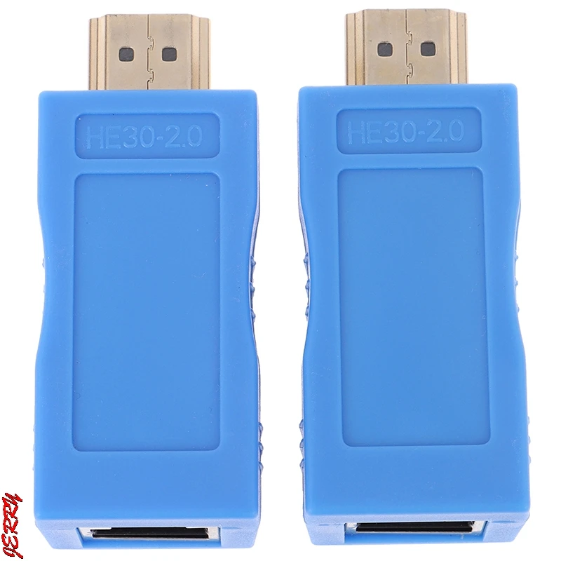 2 шт. удлинитель HDMI на RJ45 1080P с дальностью передачи до 30 м | Электроника