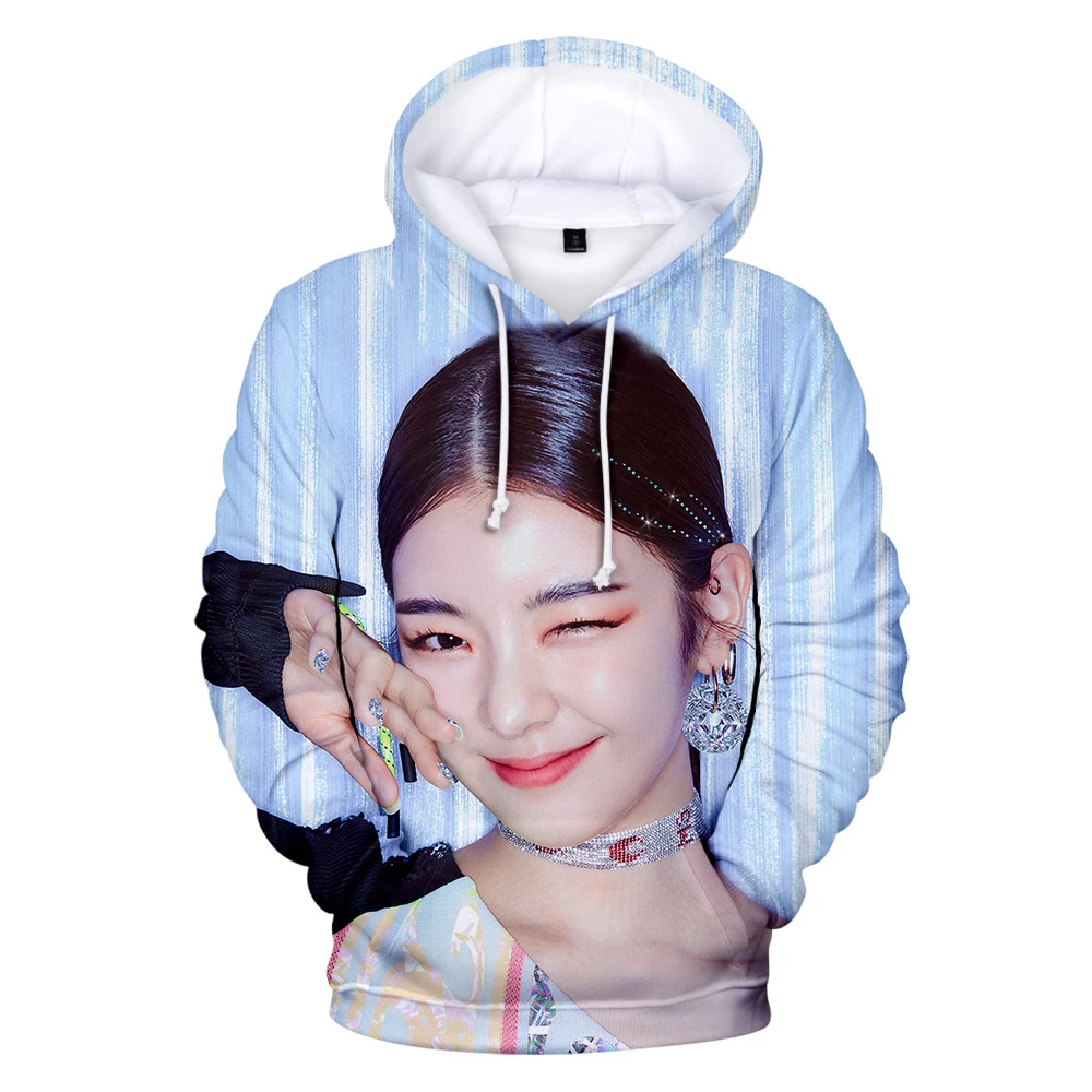 

Fashion Beautiful ITZY 3D Hoodies Women/Men Sexy Casual Long Sleeve ITZY Girl Hoodies For Men Sweatshirt Oversized