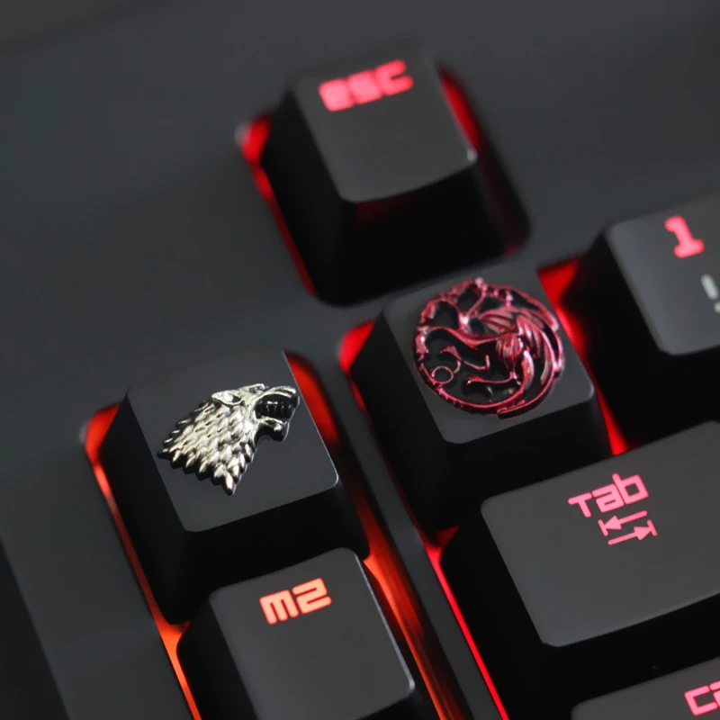 Колпачок для клавиш MX switch алюминиевая крышка механической клавиатуры с цинковым