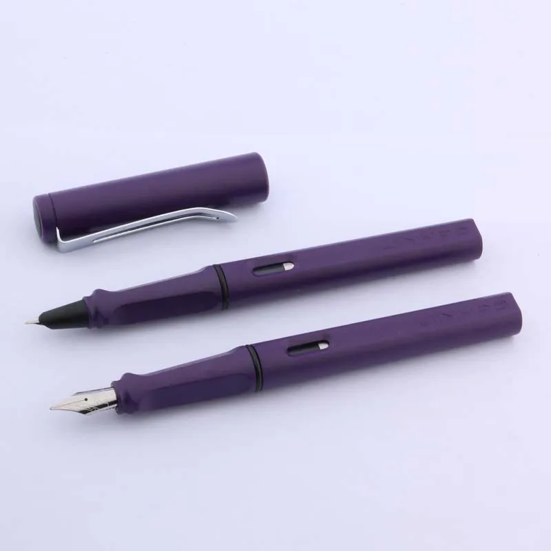 Jinhao 599 матовый фиолетовый лакированный SilverTrim M перьевая ручка