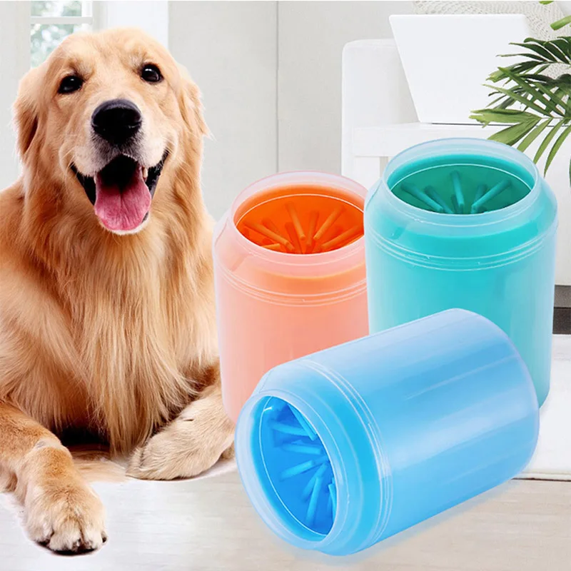 

Dog Paw Cleaner Cup Soft Silicone Combs Portable Outdoor Pet towel Foot Washer Paw Clean Brush Quickly Wash Foot Cleaning Bucket