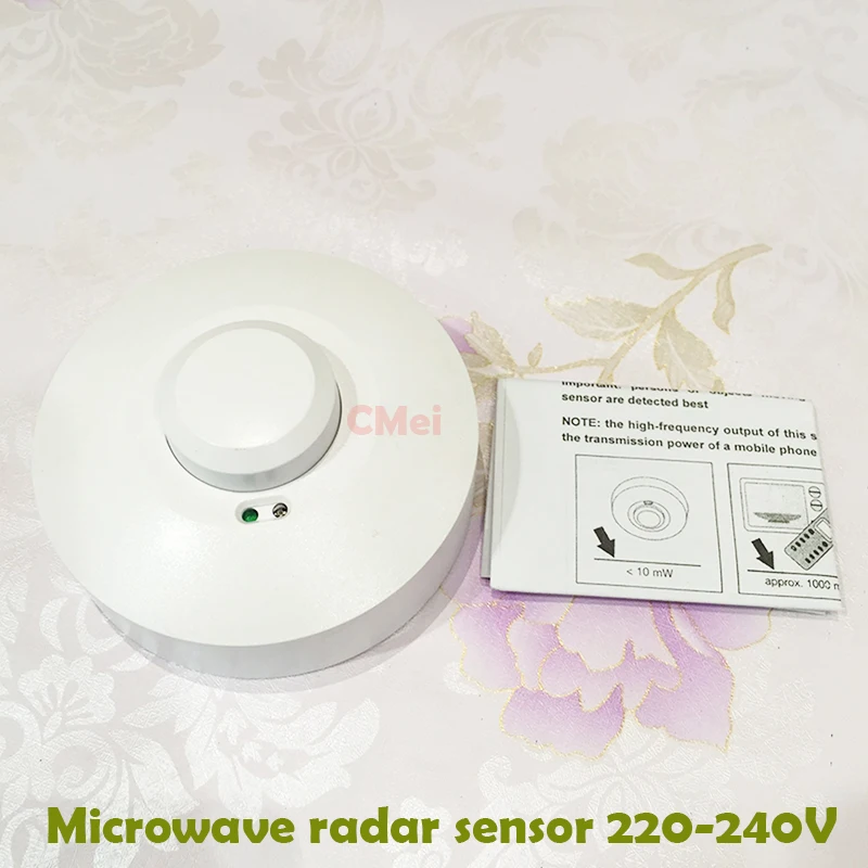 Новый светильник с датчиком движения 220 В 1200 Вт|sensor light switch|sensor pir 220vmicrowave sensor switch |