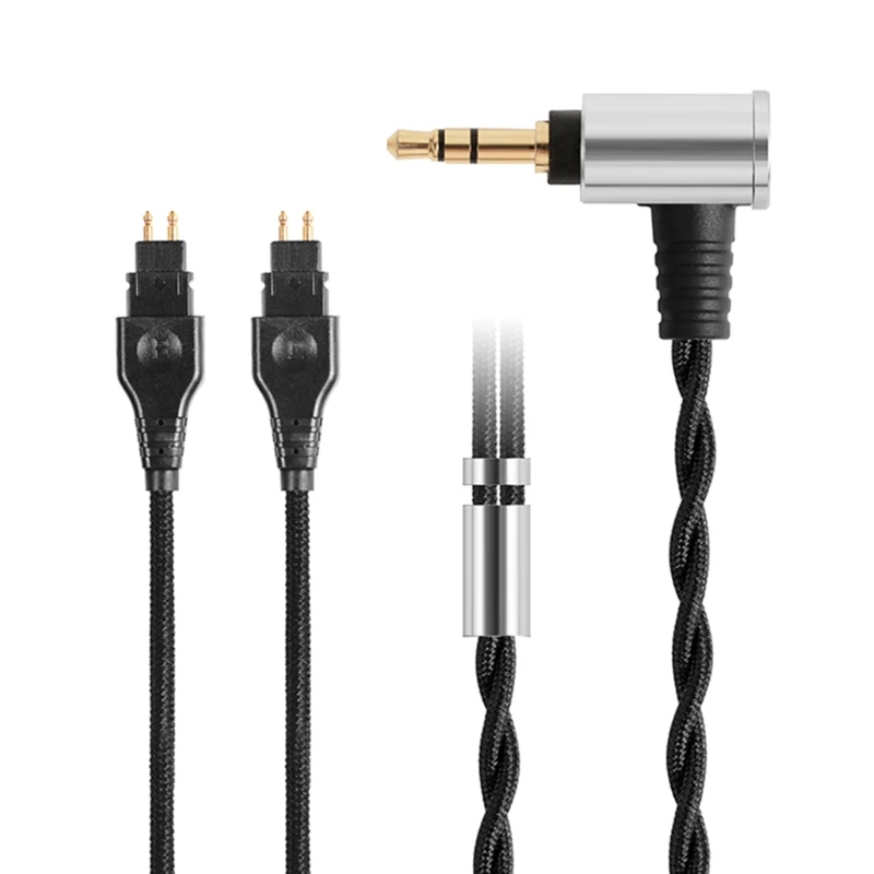 

594F Cable Detachable Gaming Headphone Cable Compatible with HD560 HD580 HD600 HD660S 2. 5/3.5/4.4mm Microphone Cable