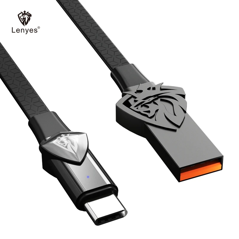 Светодиодный дышащий светильник Lenyes 2.1A кабель для быстрой зарядки и