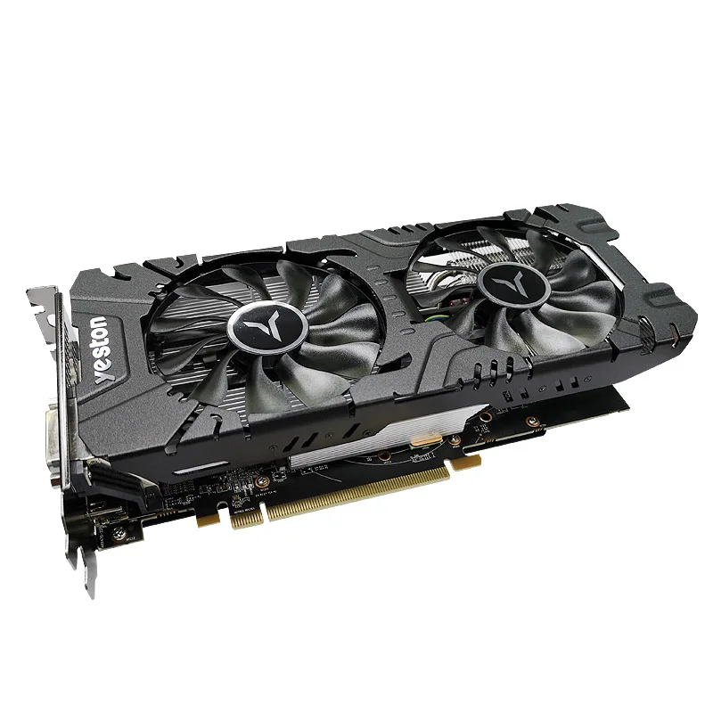 Игровая видеокарта Yeston Radeon RX580 2048SP 8G GDDR5 PCI Express x16 3 0 внешняя для настольного