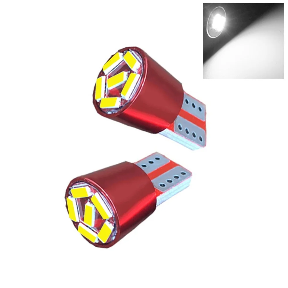 Лампа светодиодная Canbus T10 W5W 194 6 SMD 4014, 12 В постоянного тока