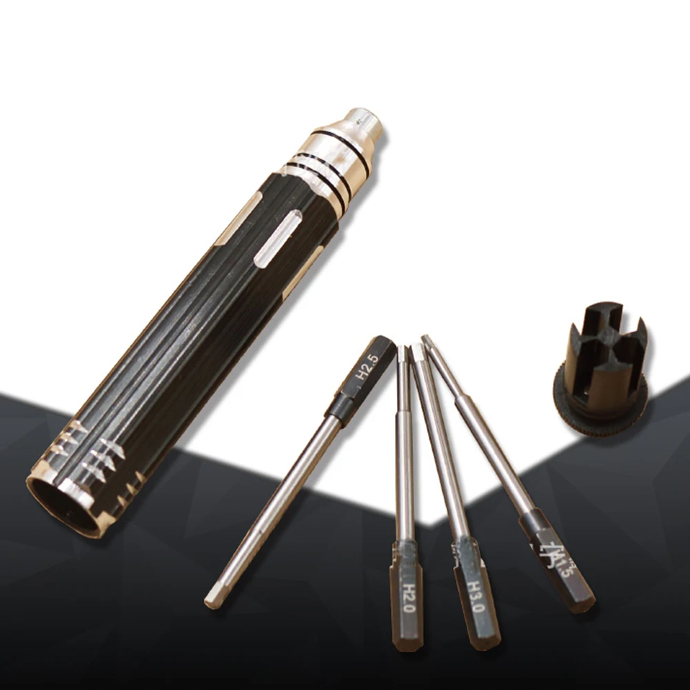 

4 In 1 Hexagon Kits Set Car Portable Special Tool Durable Practical Screwdriver Professional RC Helicopter Model H1.5 H2 H2.5 H3