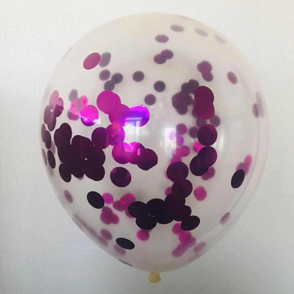 5 rose red confetti Гигантский 36 дюймов Пол раскрыть вечерние шар черный круглый джинсы для маленьких мальчиков или девочек голубого и розового цвета Confetti Poppers нетоксичный порошок Baby Shower JL0049 - Цвет: 5 rose red confetti