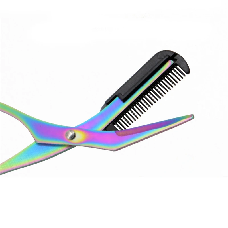 Ножницы для стрижки бровей с расческой Свадебные съемный ресниц Заколки волос