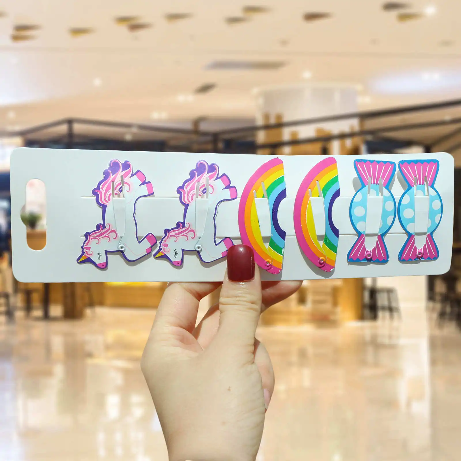 6 шт. в комплекте милые заколки для волос маленьких девочек детская заколка с