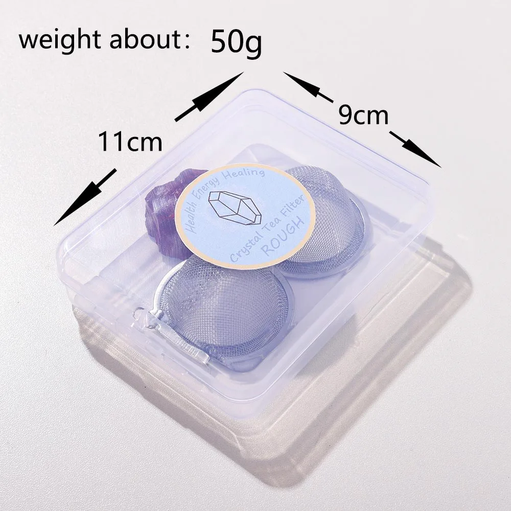 1 шт. натуральный хрустальный шероховатый камень из нержавеющей стали 304 золотой