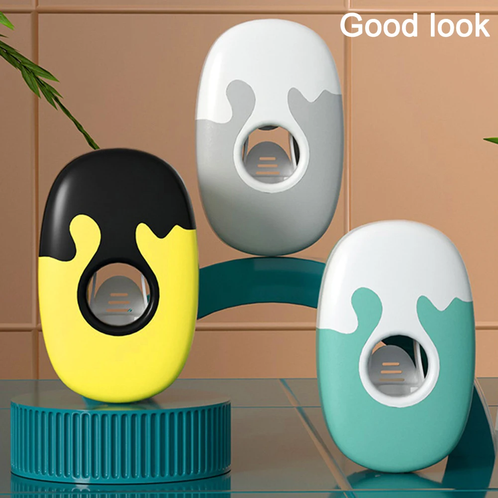 

Toothpaste Dispenser Wall Mounted Automatic Toothpaste Squeezer for Kids Adults Bathrooom Accessories