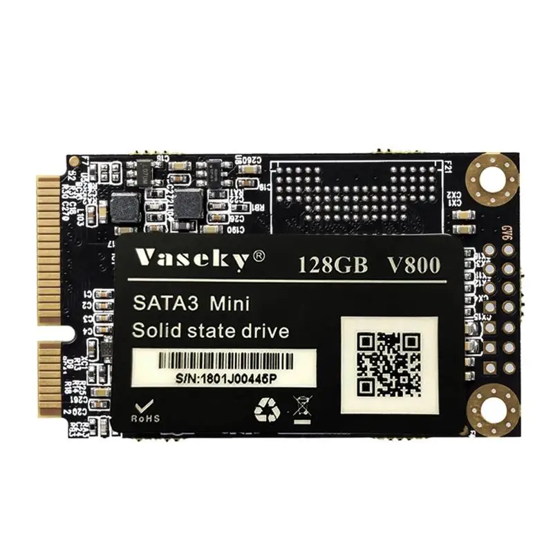 Vaseky MSATA3 SSD 1 8 дюймов компьютер жесткий диск флэш-накопитель 64Гб/128 ГБ/256 ГБ