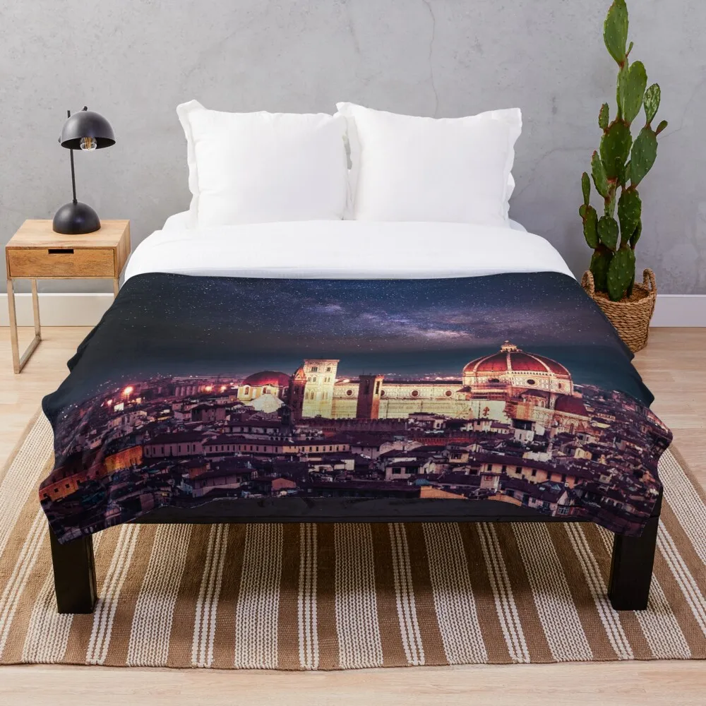 

Одеяло firenze skyline, флисовое плюшевое одеяло, s на кровать/диван, спальный чехол, постельное белье, простыня для детей и взрослых
