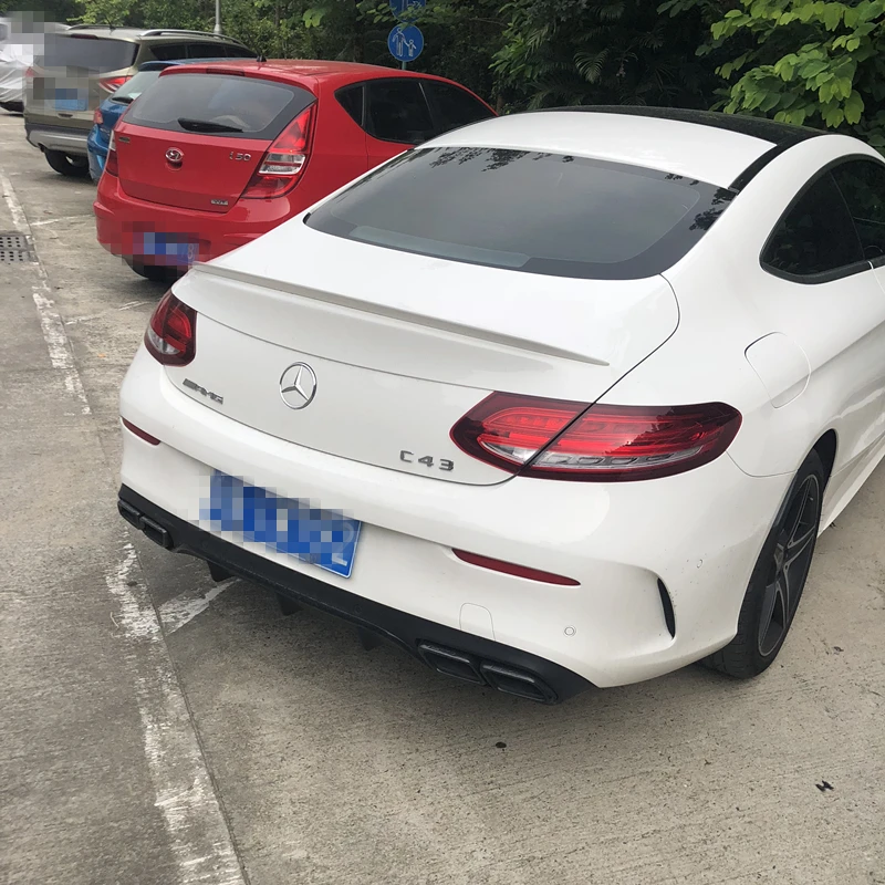Спойлер YC для Benz W205 C180 C250 C350 C63 купе | Автомобили и мотоциклы