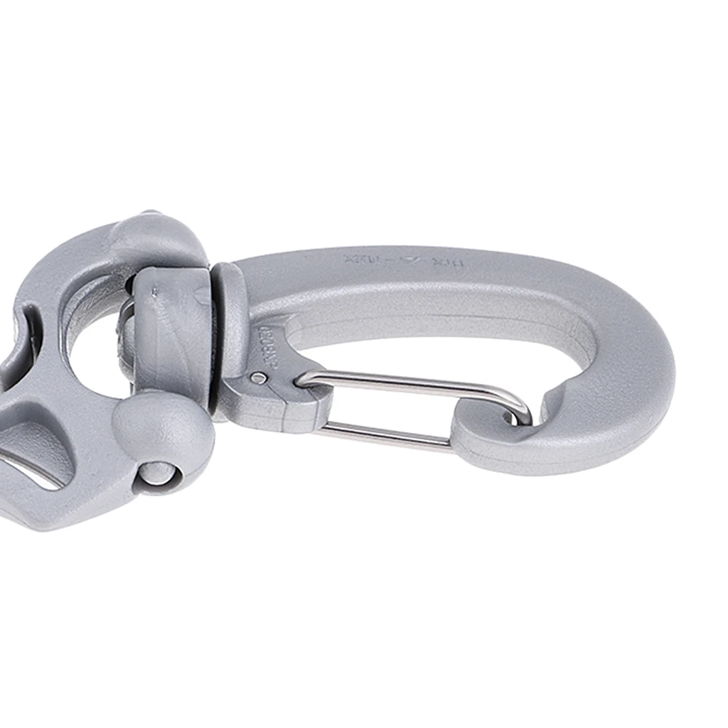 Дайвинг дайвер пластиковый двойной 2 BCD держатель шланга Фиксатор с защелкой клип