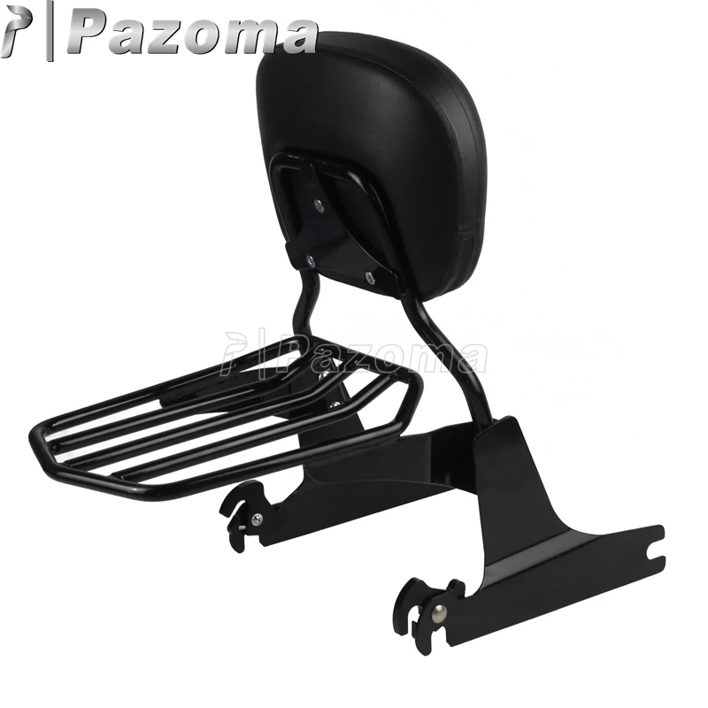 

Detachable Sissy Bar Passenger Backrest Luggage Rack For Harley Softail Fatboy FLSTF FLSTFB FLSTFBS FLSTSB FLSTSE 2007-later