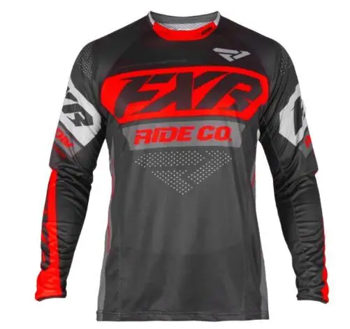 

2021 Men's Downhill Jerseys FXR DH MTB Mountain Bike Shirts Offroad DH Motorcycle Jersey Motocross Sportwear Clothing