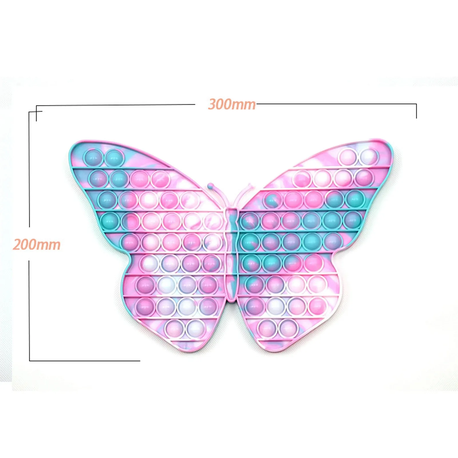 

2021 Big Figet Toys Lager Push Big Size Bubble Fidget Sensory Toy Autism Stress Reliever 30CM/20CM Rainbow Funny Squishy Toys