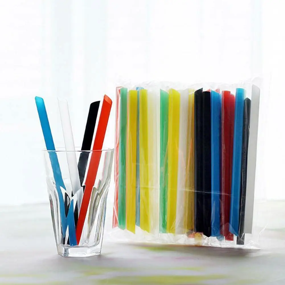 

Extra Wide 2.1Cm Colorful Bubble Tea Milk Straws Disposable Large Wide Straw Boba Tea Smoothie Straw Bar Party Supplies