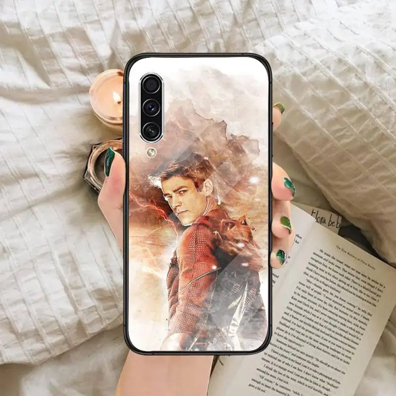 

science fiction TV series Hero The Flash Phone Case Tempered glass For Samsung S6 S7 edge S8 S9 S10 e plus note8 9 10 pro