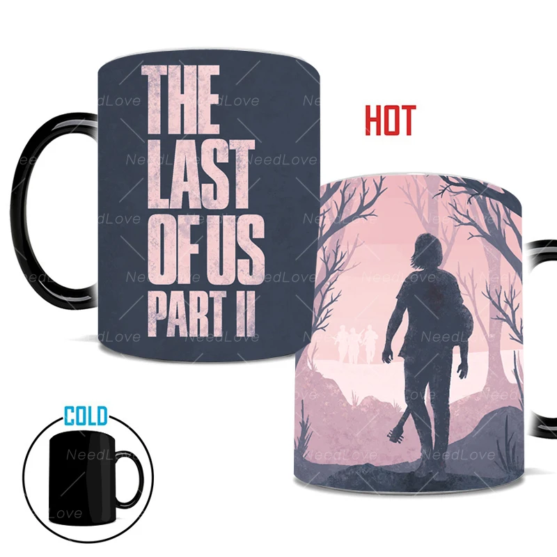 1 шт. 350 мл последняя часть из США II видеоигры Магическая кружка для кофе меняющие