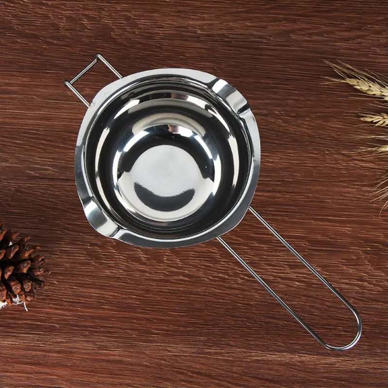 Нержавеющая сталь Шоколад масло плавильный горшок Сковорода стиль молока