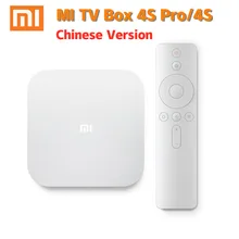 XIAOMI MI TV Box 4S Pro/4S 2GB RAM 16/8GB ROM 5G WiFi Bluetooth-compatible Android 9.0 8/4K Smart HDR Set Top Box Media Player