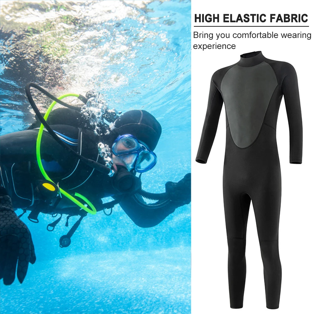 

3mm Full Bodysuit Wetsuit Warm Swimming Surfing Snorkeling Diving Wet Suit Women Men Surf Scuba Diving Suit Equipment