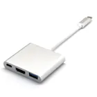 Многофункциональная док-станция-удлинитель USB3.1 type-c к hdmi преобразователю