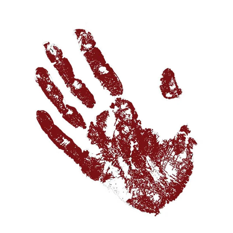 

14cm The Palm Personality Car Sticker Car Window Reflective Decal