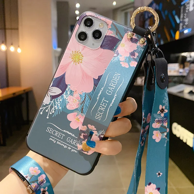 Великолепный чехол для iphone 11 pro max SE 2020 7 8 plus 6 6s X Xs XR Мягкий ТПУ с держателем