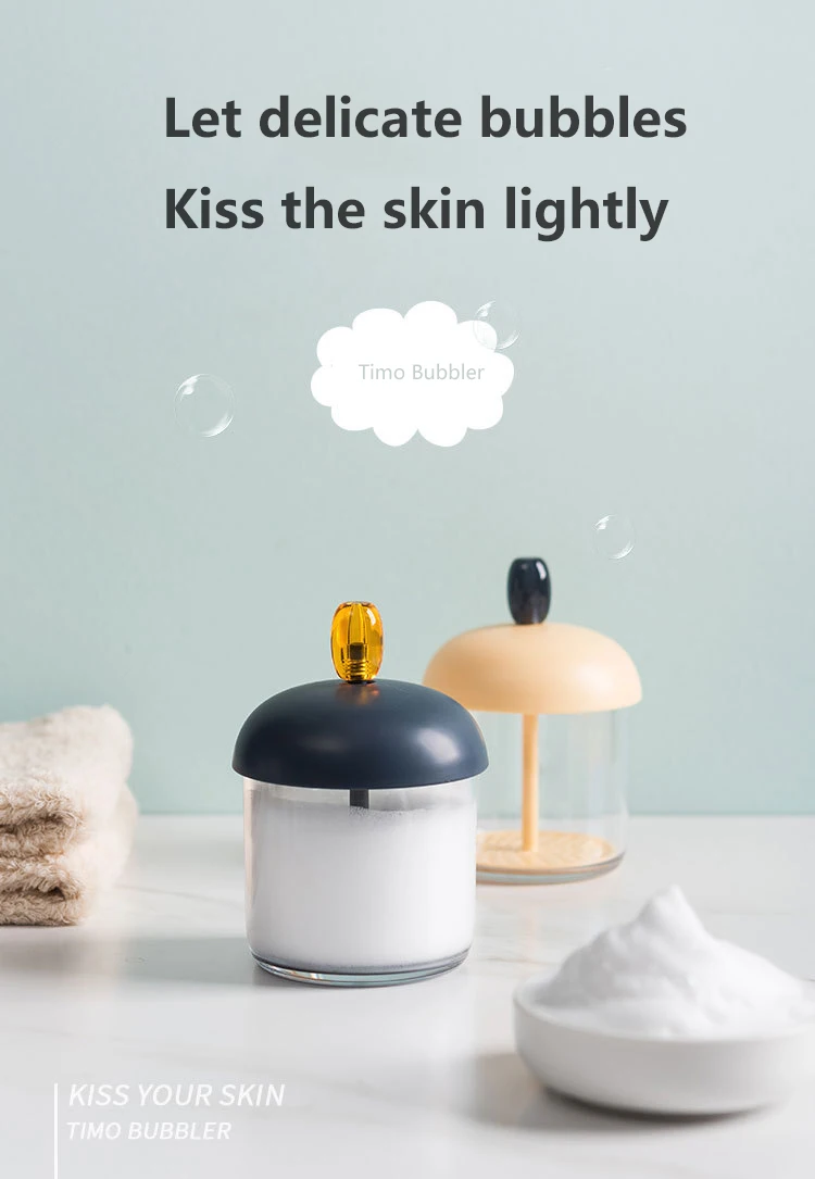 Новый пенопласт для очищения лица чашка мытья тела пузырьковый чайник