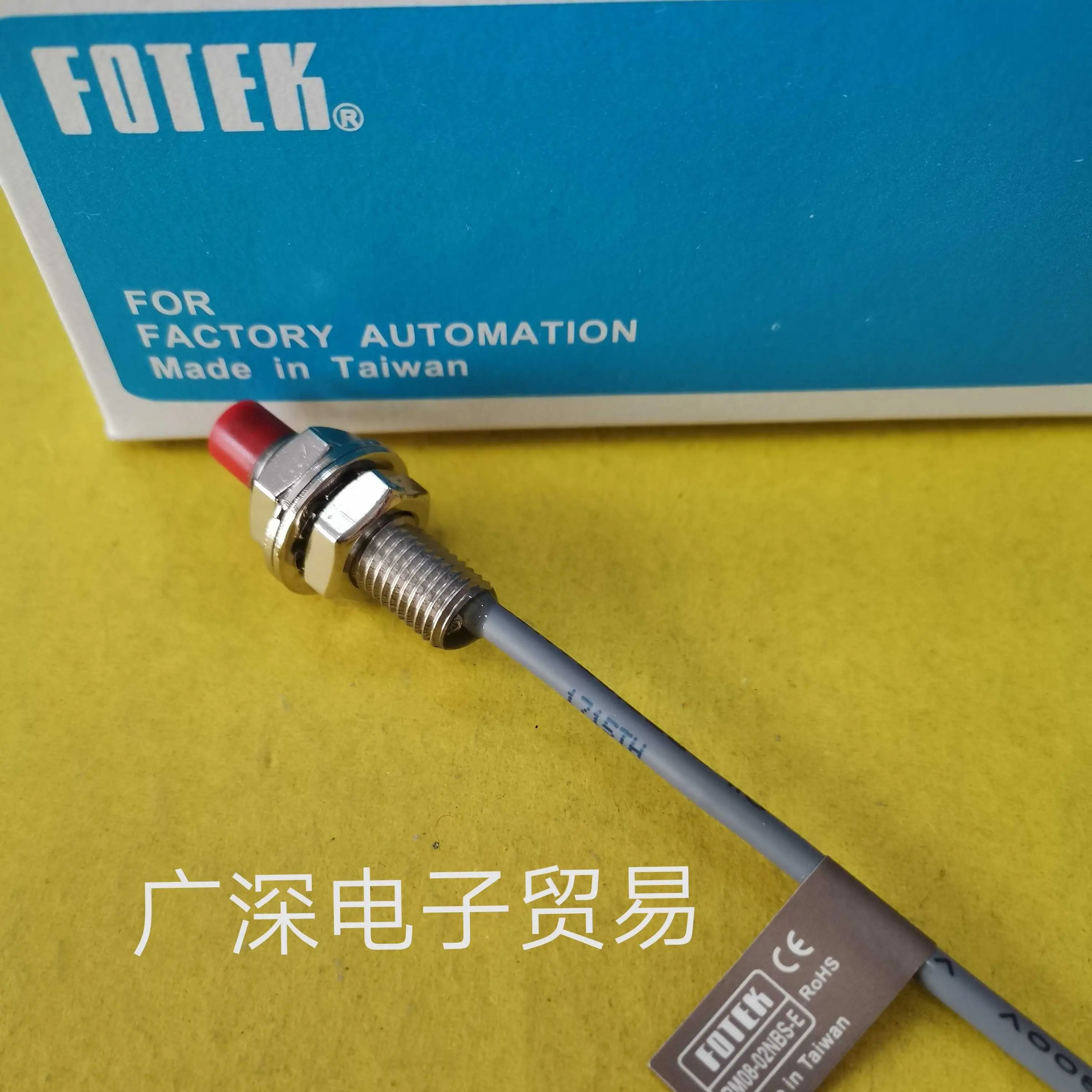 PM08-02NBS-E FOTEK новый оригинальный подлинный датчик приближения Сенсор