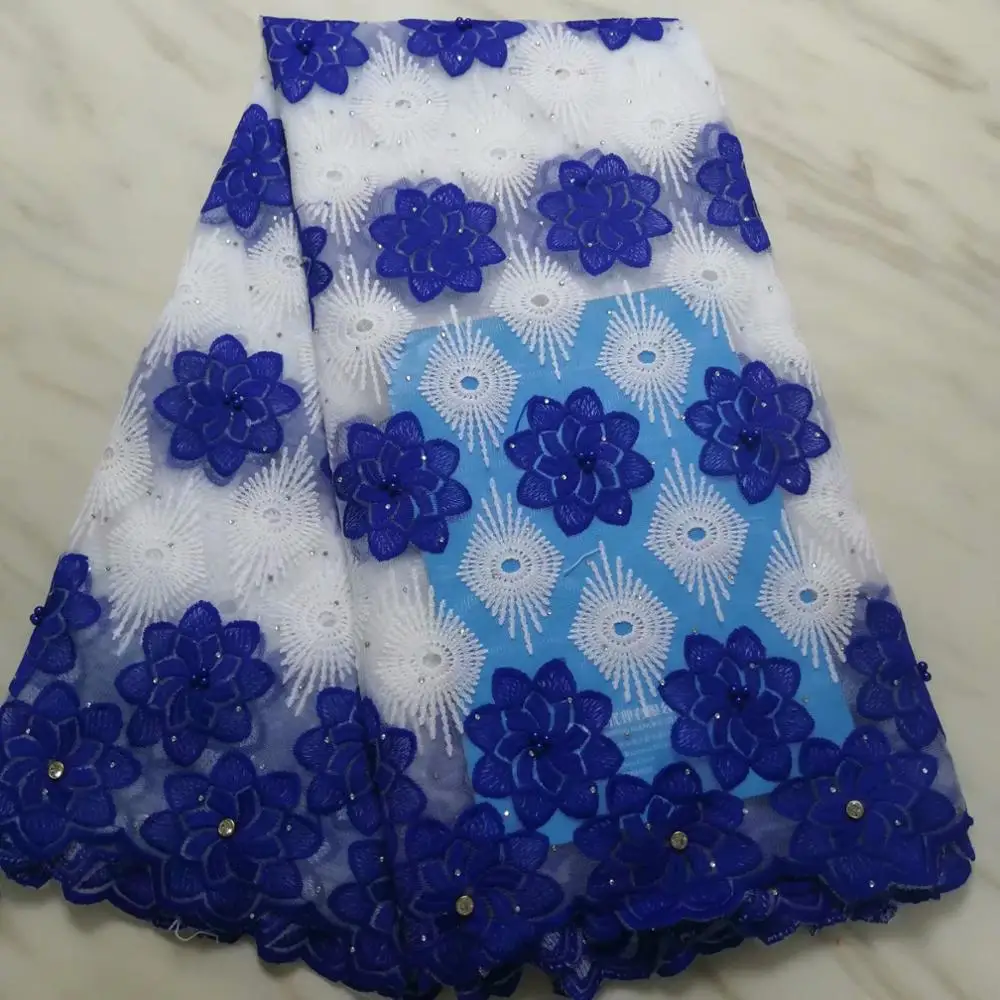 

2019 Latest African Lace Fabric High Quality French Tulle Lace Fabric 2019 Nigerian Laces Guipure Embroidery Fabric For Wedding
