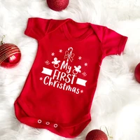 unisex christmas bodysuits my first christmas baby jumpsuit baby red christmas jumpsuit merry christmas presents clothes