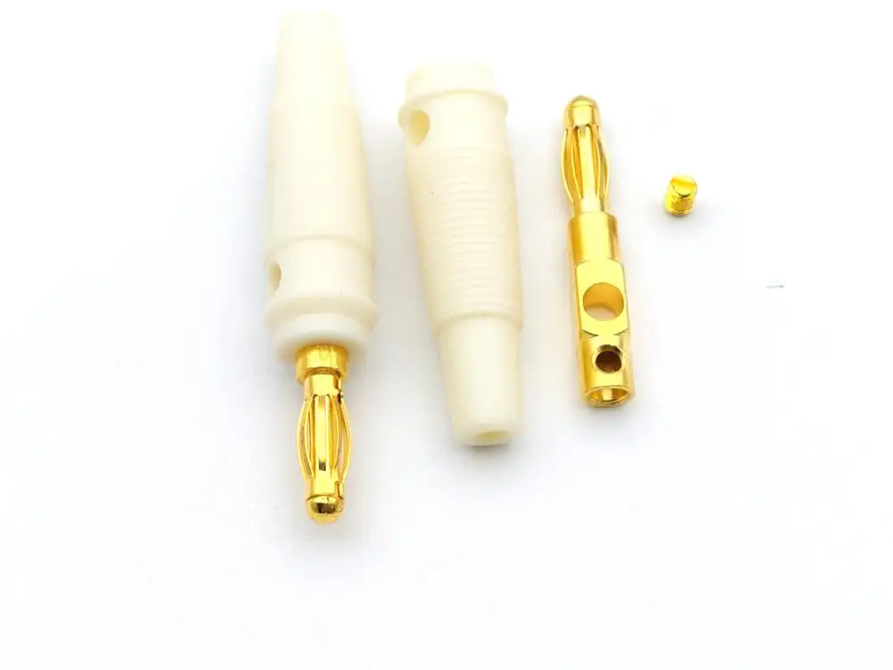 Новый позолоченный 4 мм разъем типа &quotбанан&quot|test connector|test goldtest plug |